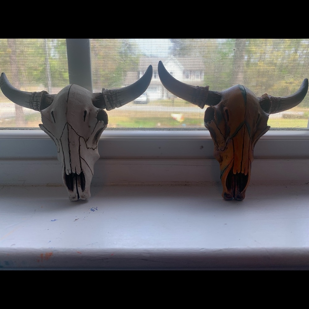 Bull heads